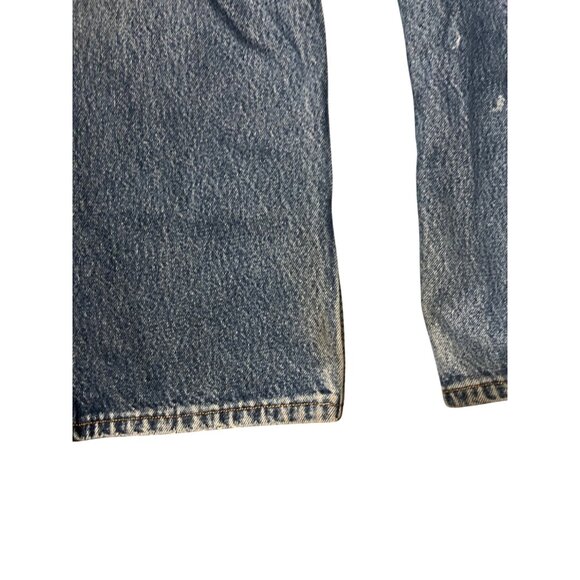 Levi's 505 Blue Jeans Men's Size W38 L30 Regular Fit Straight Leg Cotton Denim - Picture 10 of 10